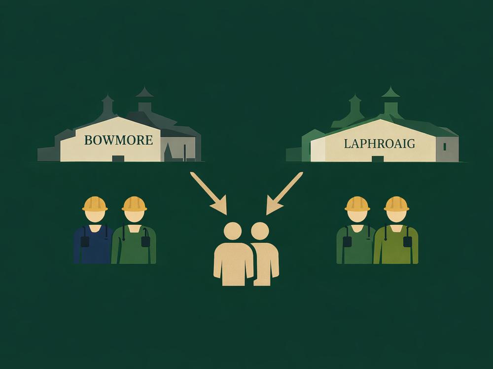 Picture of Bowmore and Laphroaig Merge Operationss